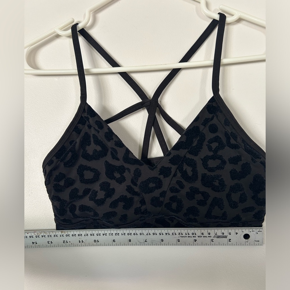 Balance Athletica Vitality Lux Form Bra Panther Black Sports Bra Size M - Picture 6 of 9